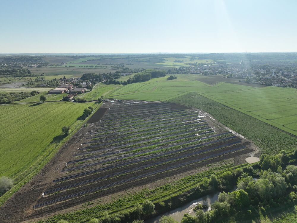 Centrale agrivoltaïque