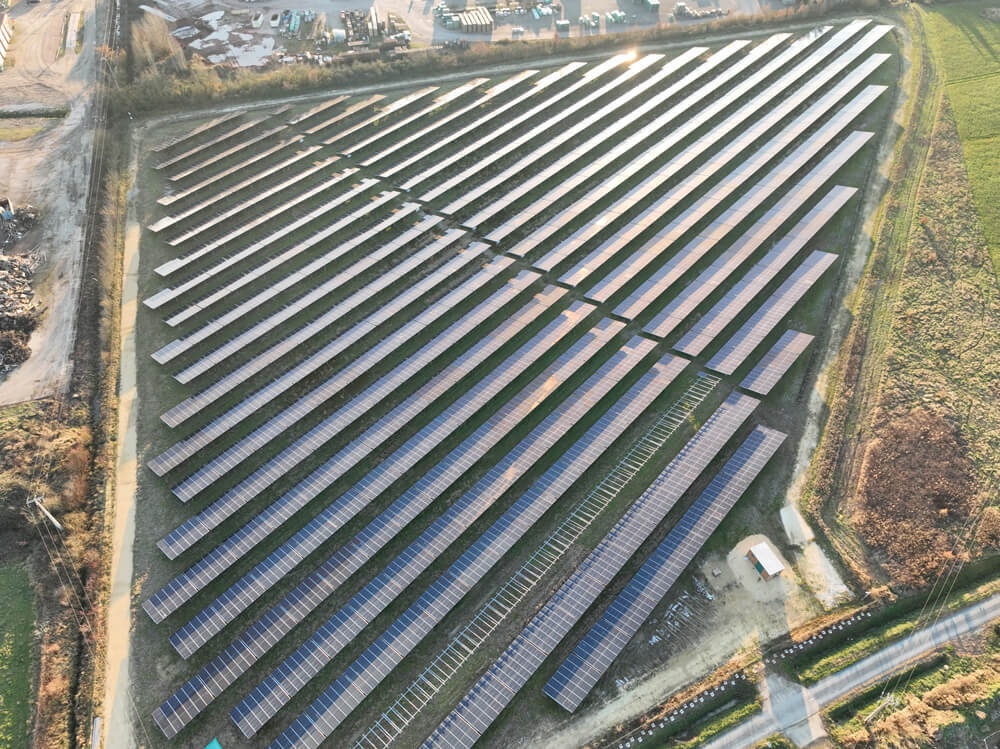 Vue panoramique Photovoltaïque